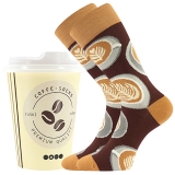 LONKA dámské ponožky Coffee socks-2