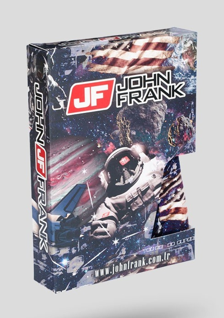 Pánské boxerky John Frank JFB76 vesmír