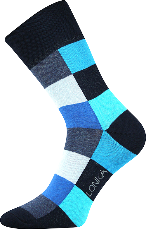 LONKA společenské ponožky Decube modrá