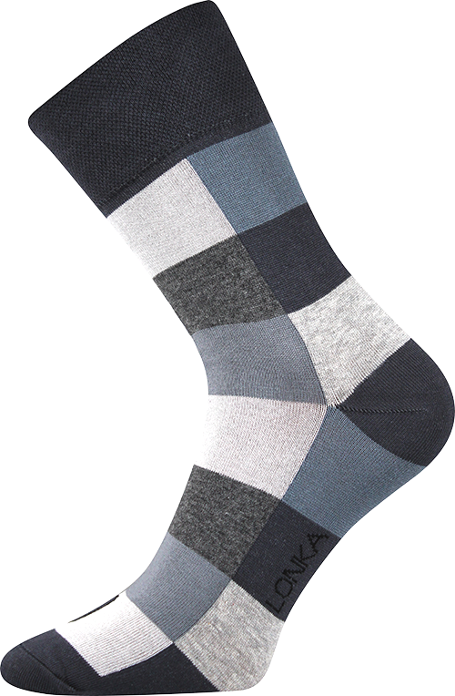LONKA společenské ponožky Decube šedá