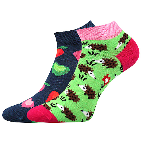 LONKA dámské ponožky Dabl ježek
