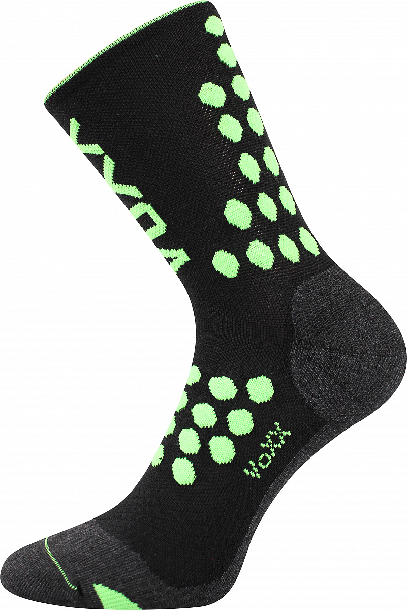VoXX kompresní ponožky Finish zelená neon