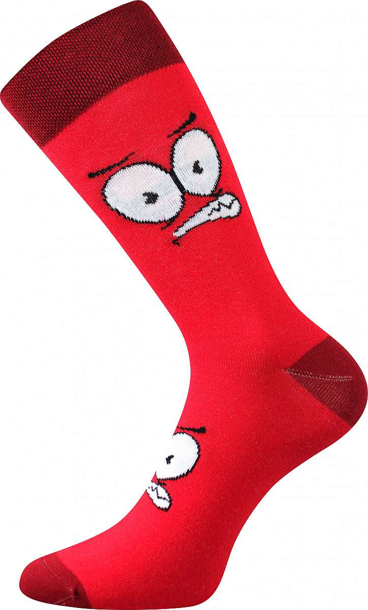 LONKA ponožky WEAREL 025-B červená