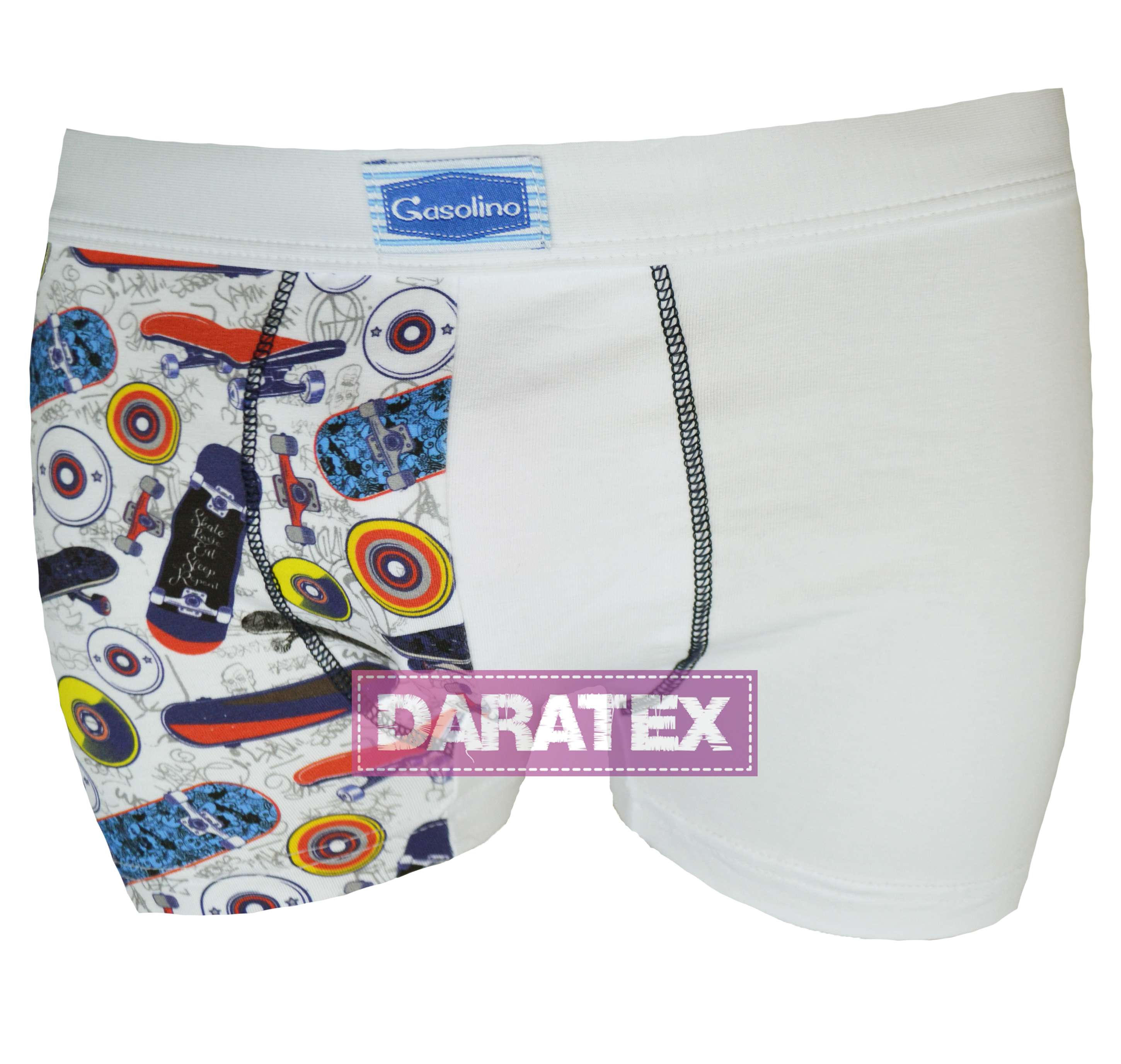 Gasolino chlapecké boxerky 3216 bianco