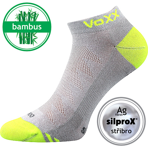 VoXX pánské ponožky Bojar světle šedá
