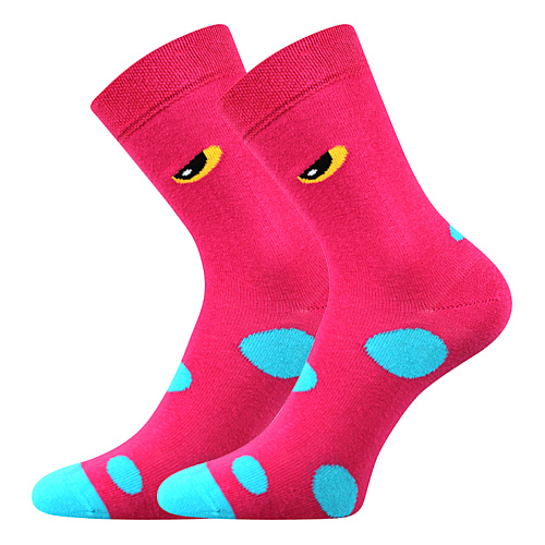 LONKA dívčí ponožky Twidorik růžová