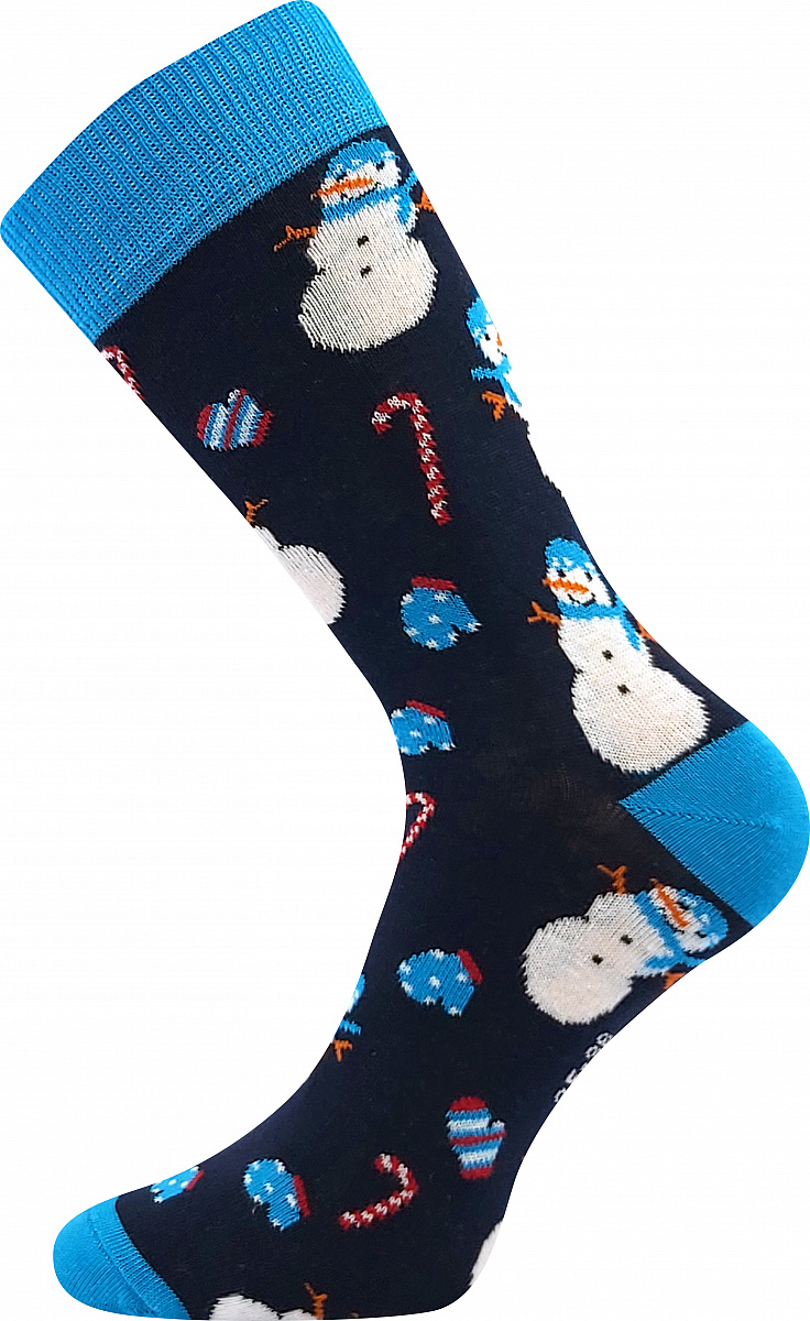 BOMA vánoční ponožky sněhuláci