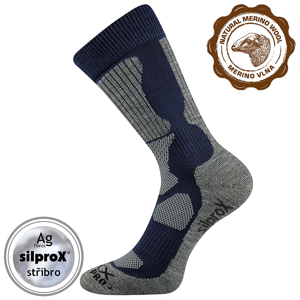 VoXX merino ponožky Etrex tmavě modrá