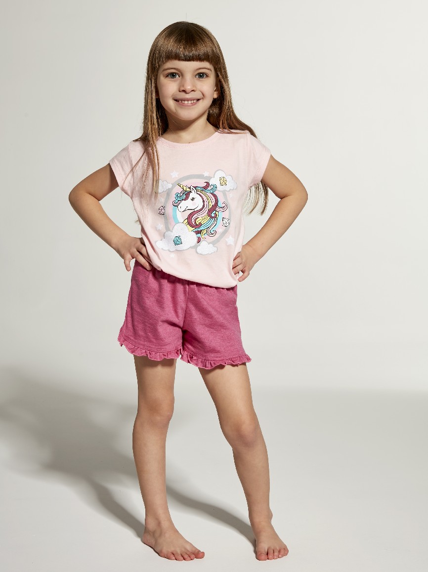 Cornette dívčí pyžamo 459/96 Unicorn
