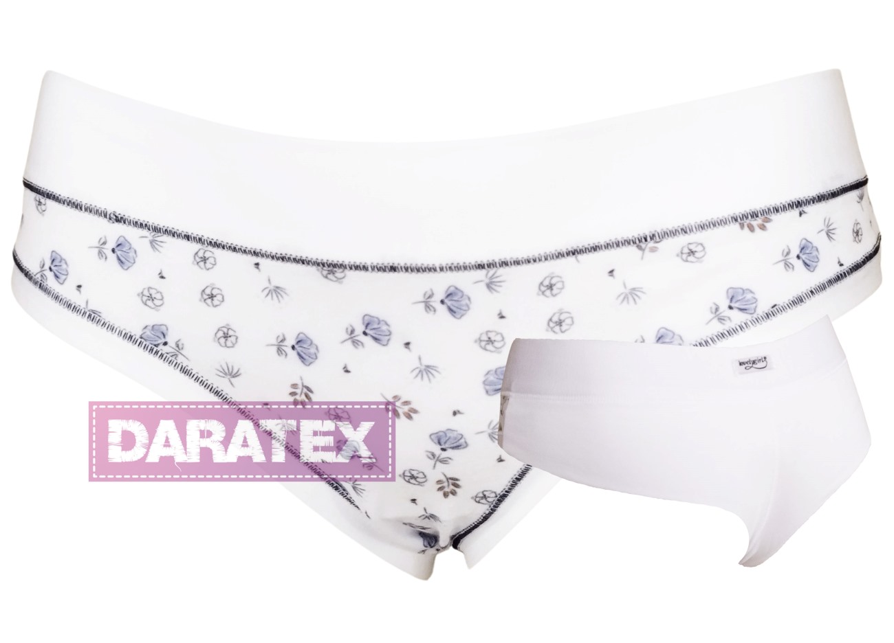 LOVELYGIRL dámské brazilky D6631 Bianco