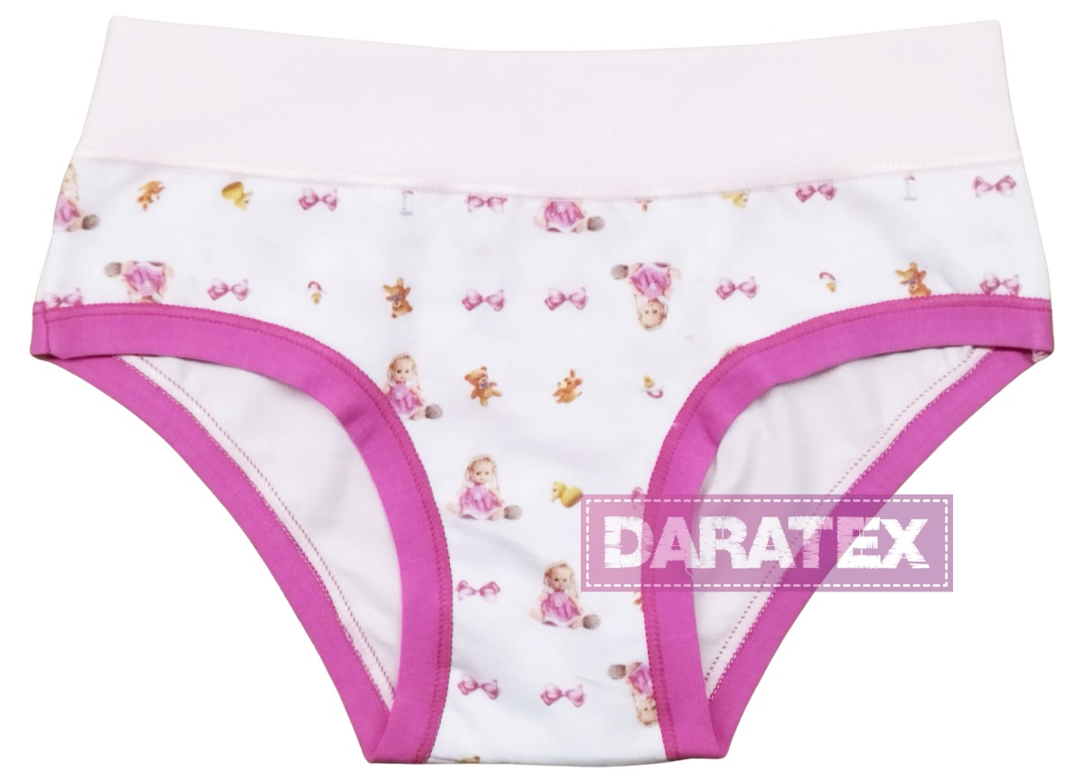 EMY bimba dívčí kalhotky B2904 růžová