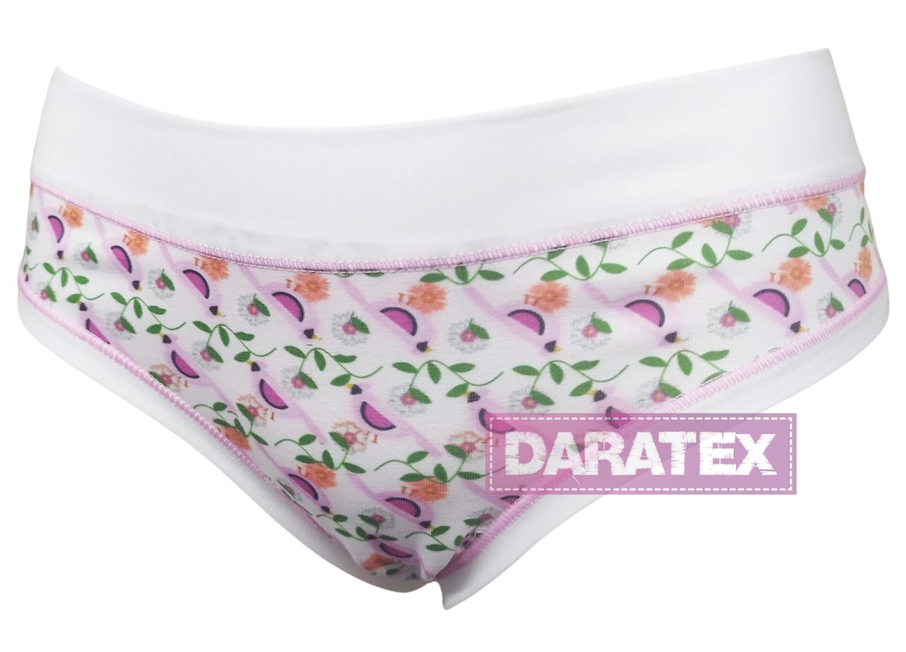 LOVELYGIRL dámské kalhotky D6572 bílá
