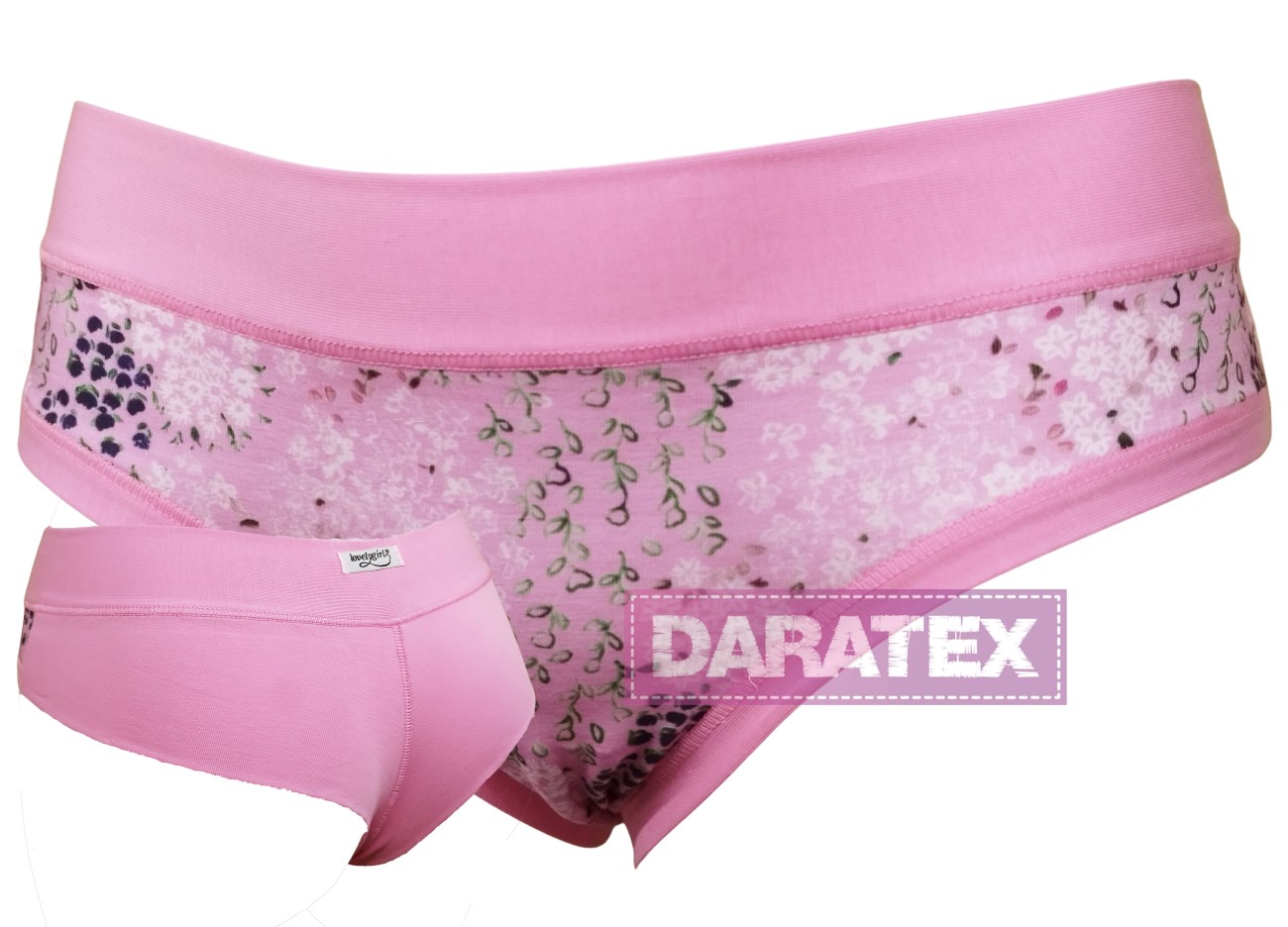 LOVELYGIRL dámské brazilky D6581 růžová