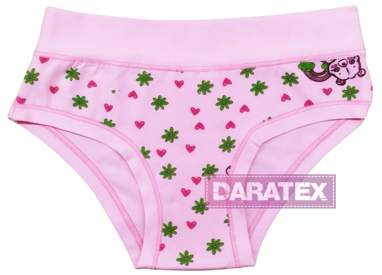 EMY bimba dívčí kalhotky B2872 růžová