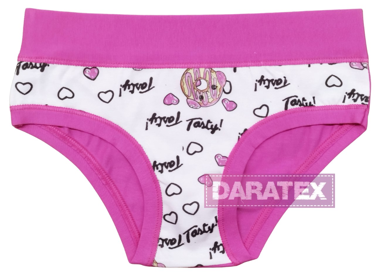 EMY bimba dívčí kalhotky B2870 tm.růžová