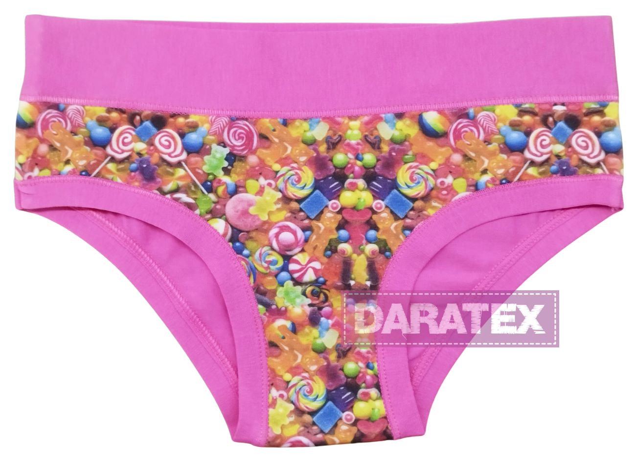EMY bimba dívčí kalhotky B2924 tm.růžová