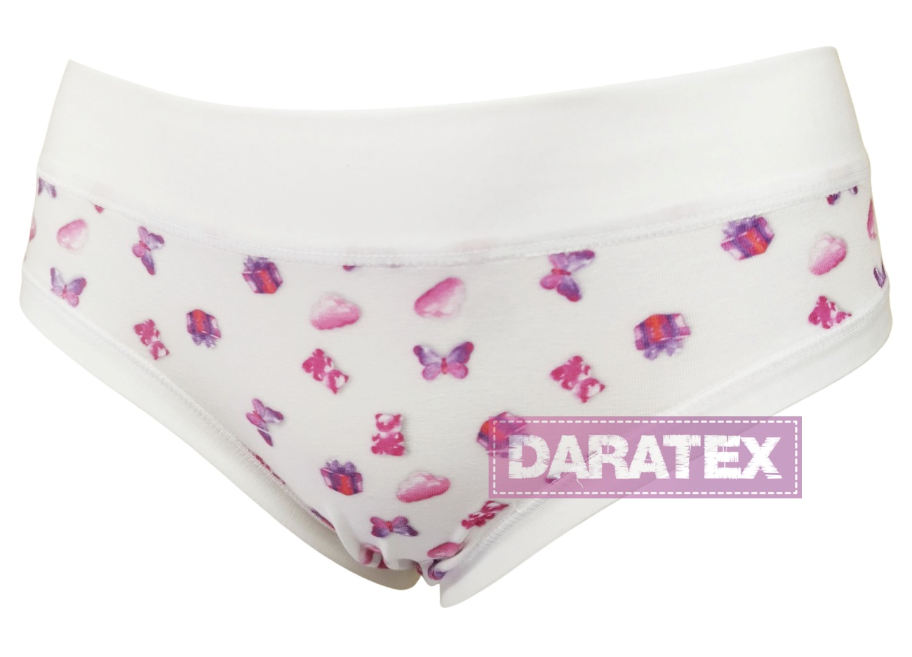 LOVELYGIRL dámské kalhotky D6753 bílá