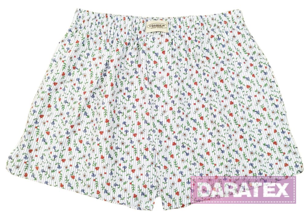 CLIMBER trenýrky plátno 3100-68 květy