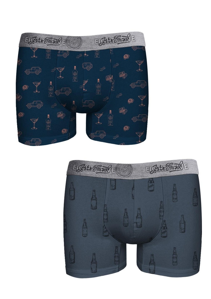 Pánské boxerky sada 2ks John Frank JF2BEF40