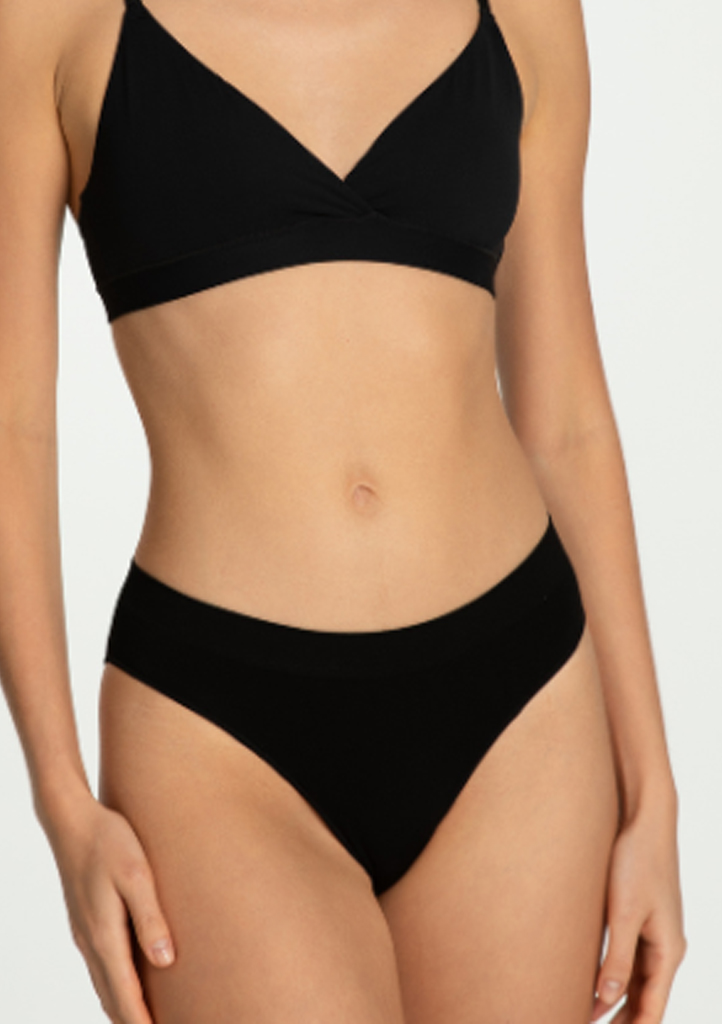  Julimex dámské kalhotky Bamboo classic černá