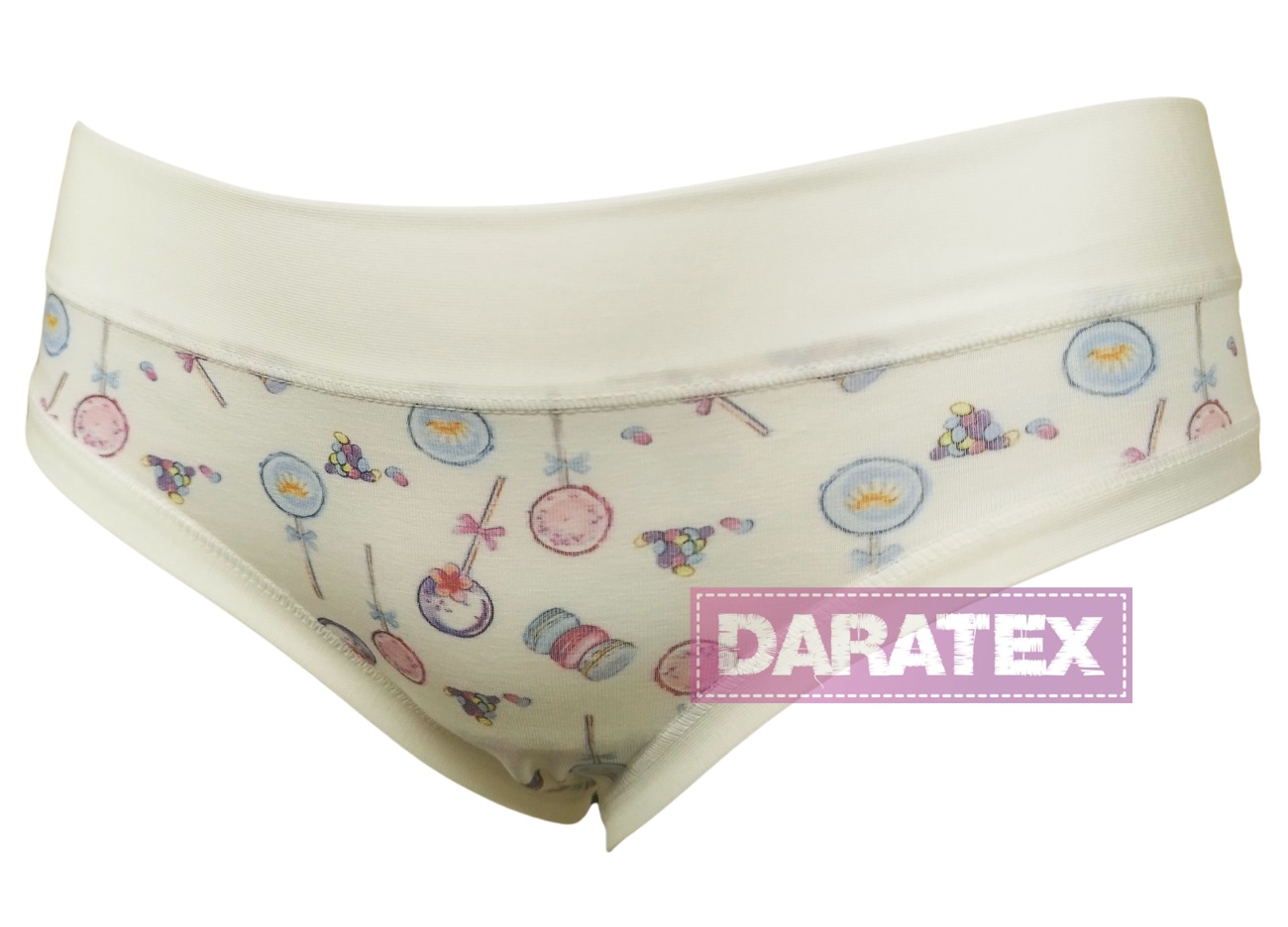 LOVELYGIRL dámské kalhotky D6648 krémová