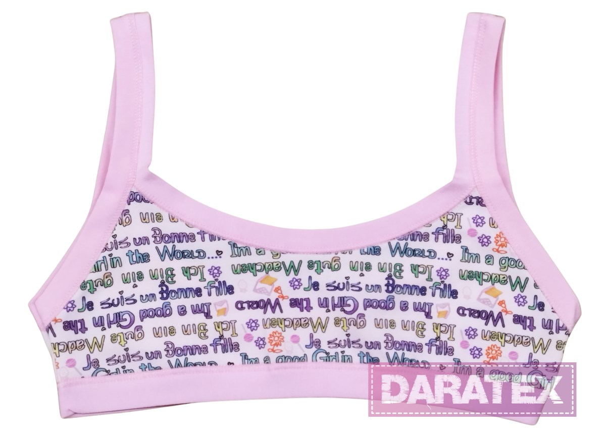 EMY bimba dívčí podprsenka / bolerko BB759 růžová