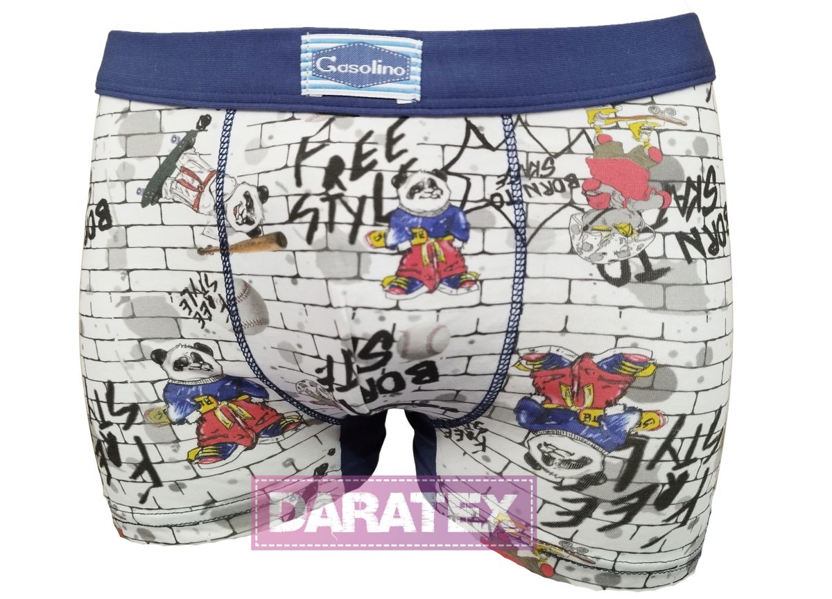 Gasolino Emy chlapecké boxerky U3844 tm.modrá