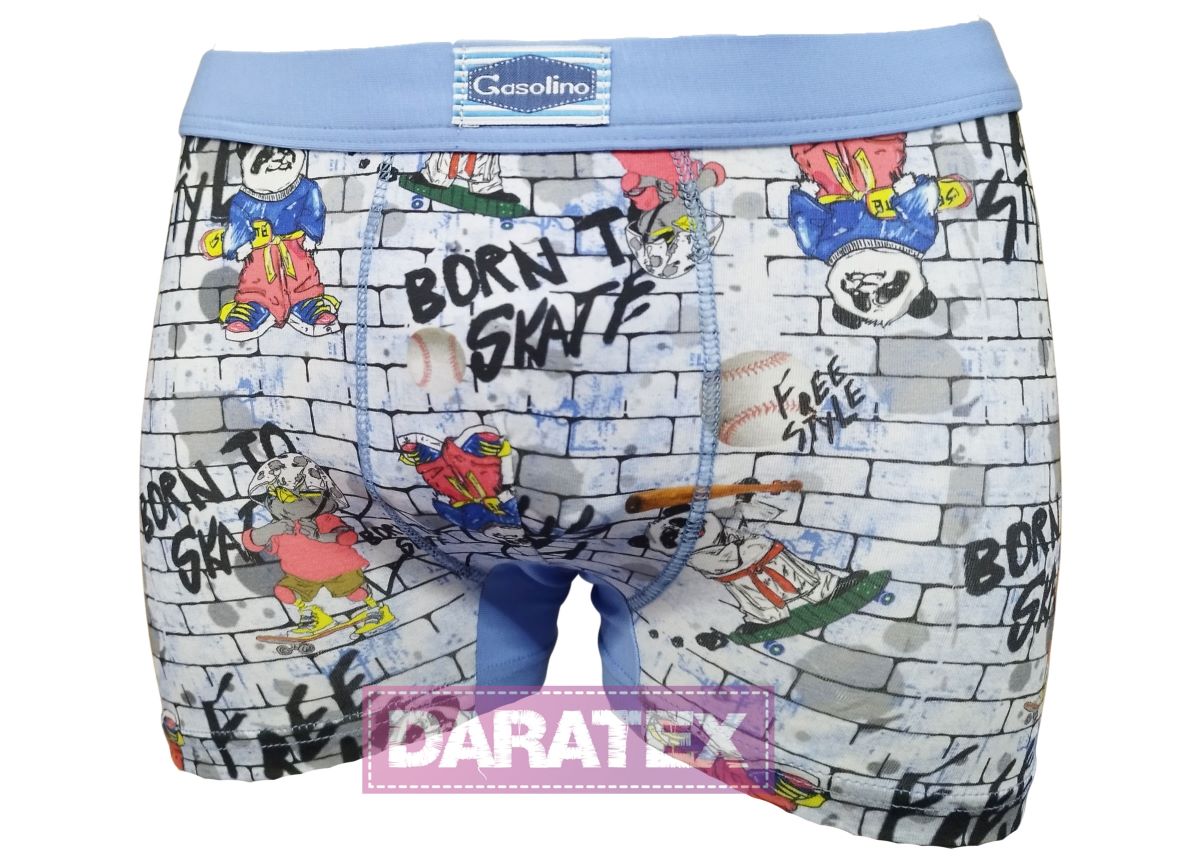 Gasolino Emy chlapecké boxerky U3844 sv.modrá