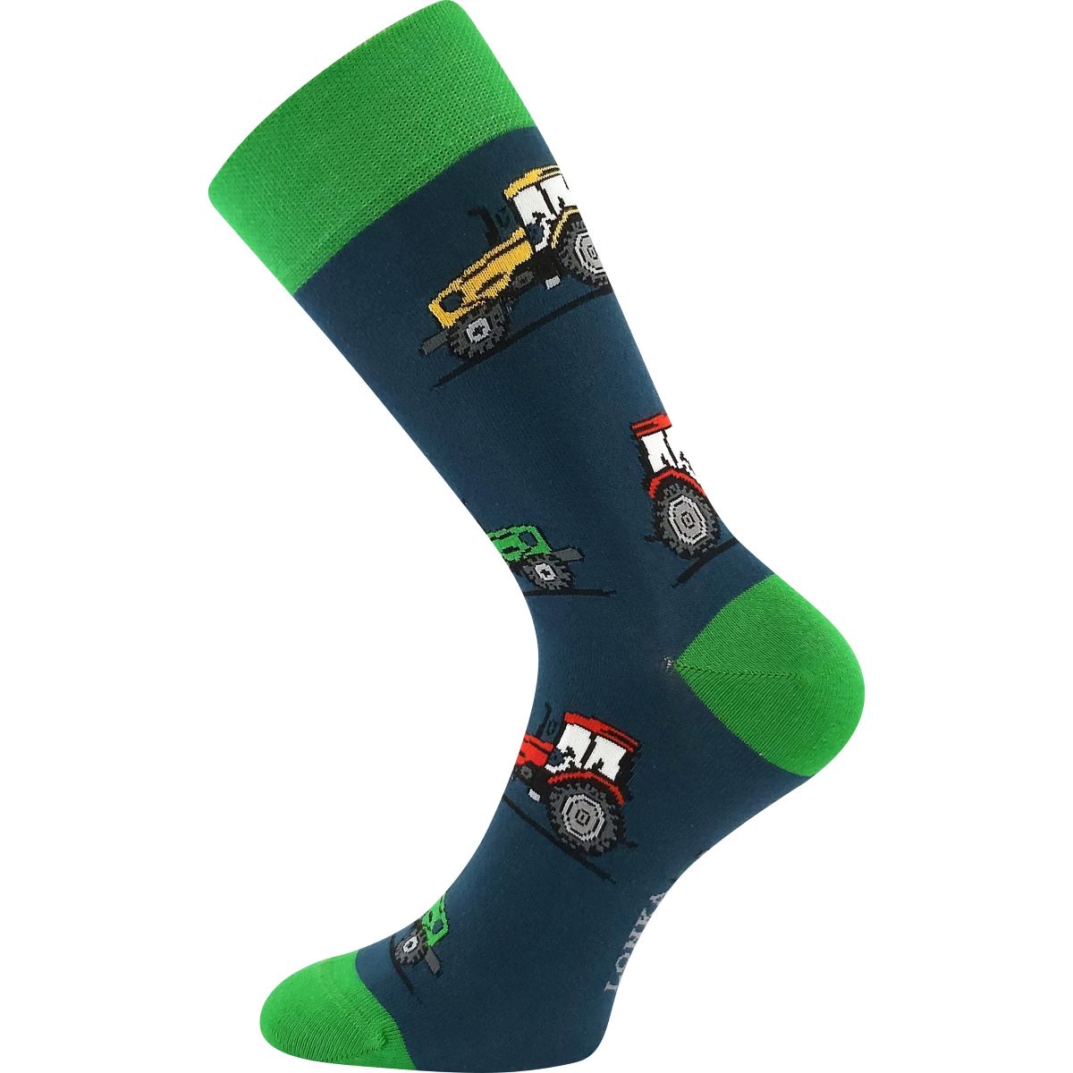 LONKA pánské veselé ponožky Depate traktor