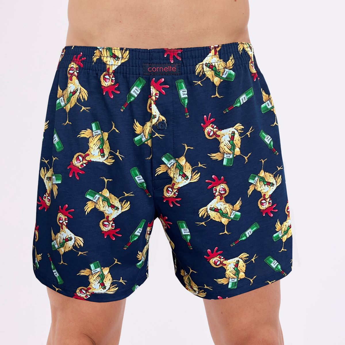 Cornette bavlněné trenýrky 001/186 kohout