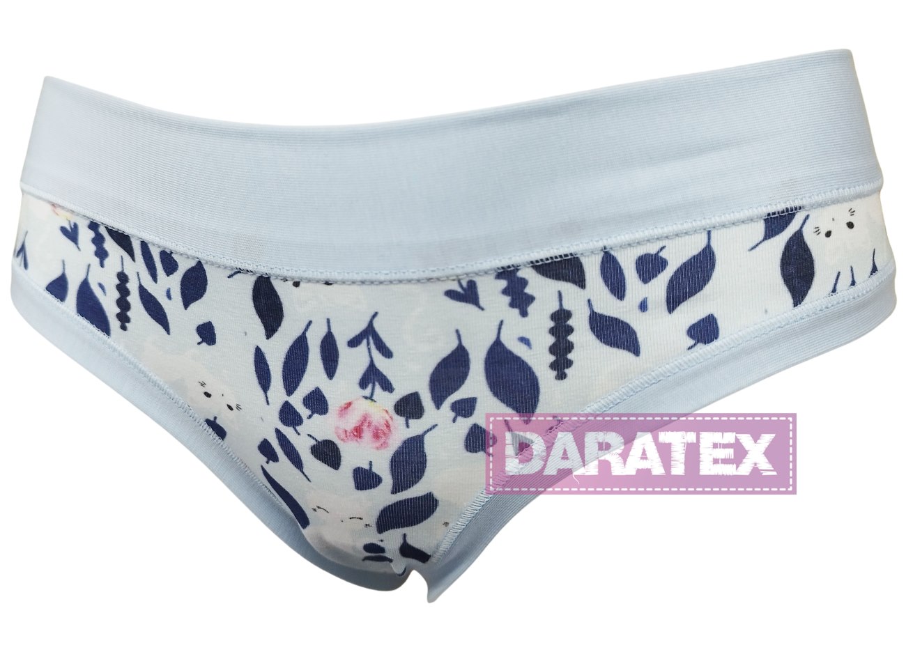 LOVELYGIRL dámské kalhotky D6688 sv.modrá