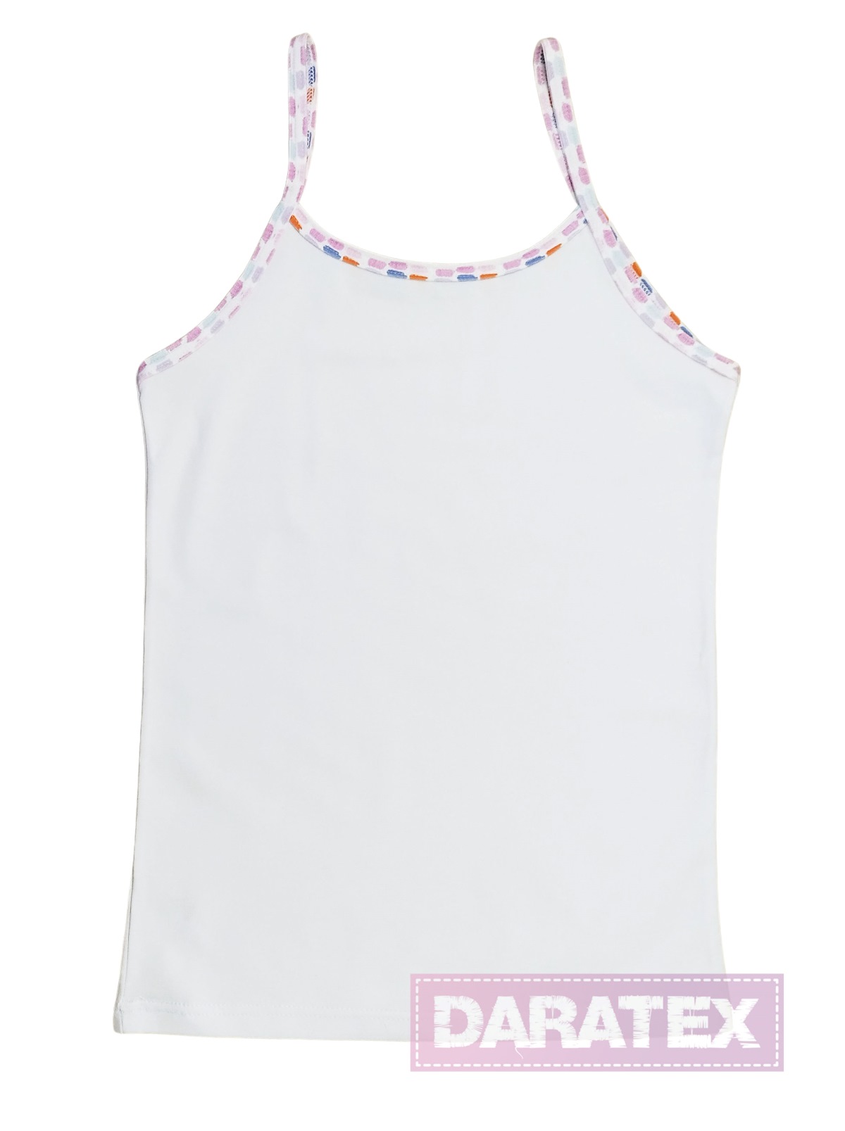 EMY bimba dívčí tílko SS748 bílá