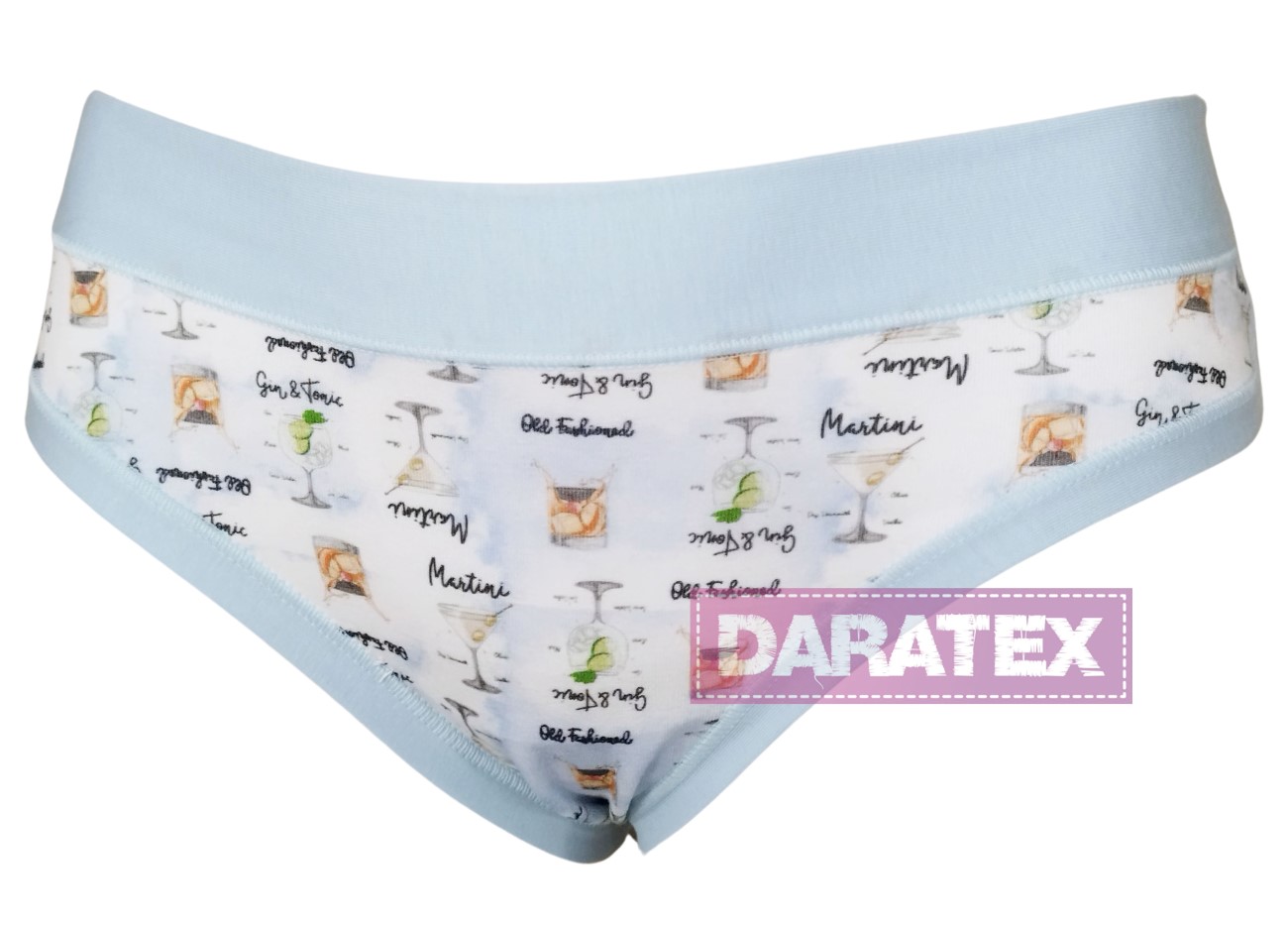 LOVELYGIRL dámské kalhotky D6617 modrá