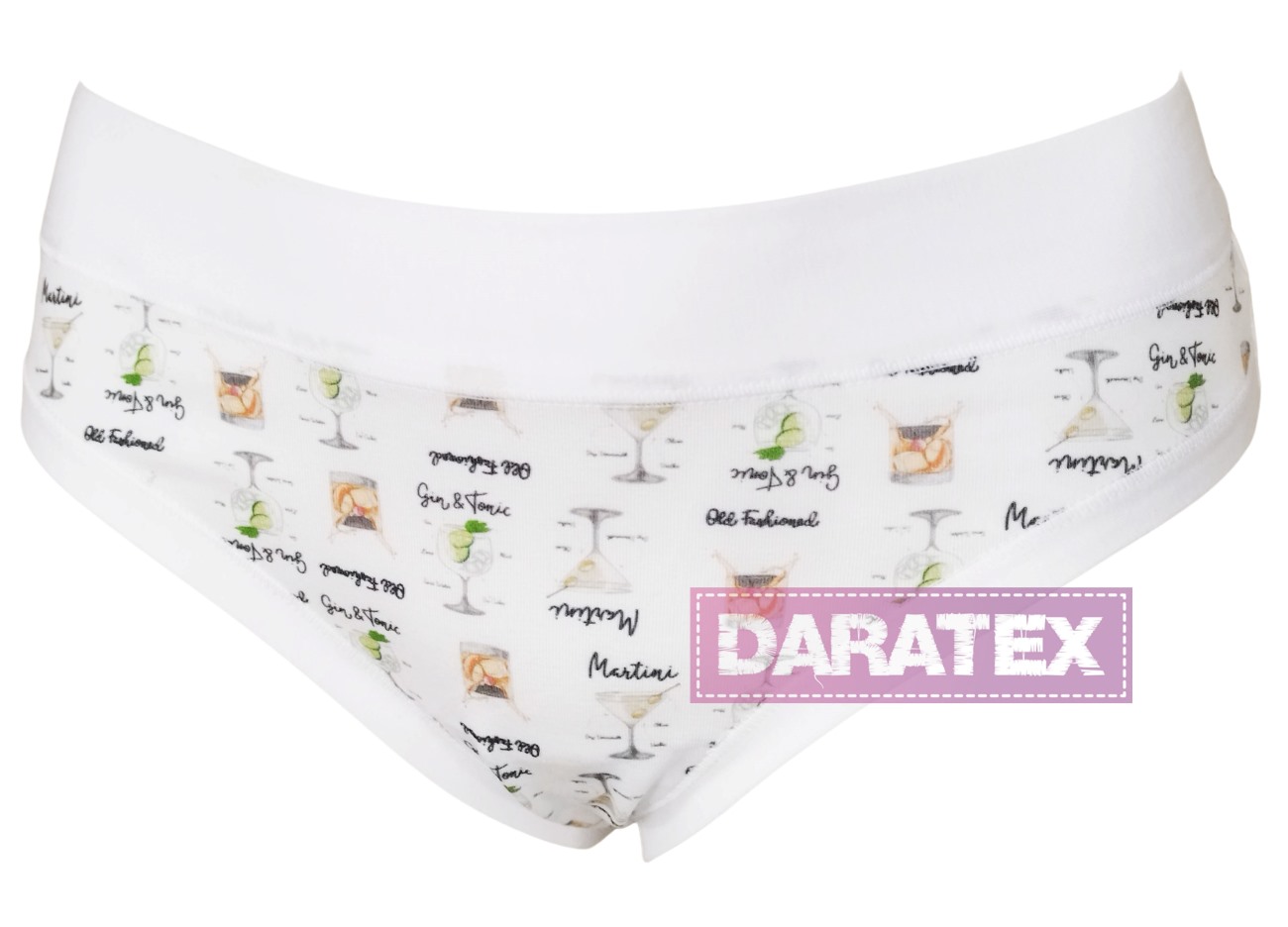 LOVELYGIRL dámské kalhotky D6617 bílá