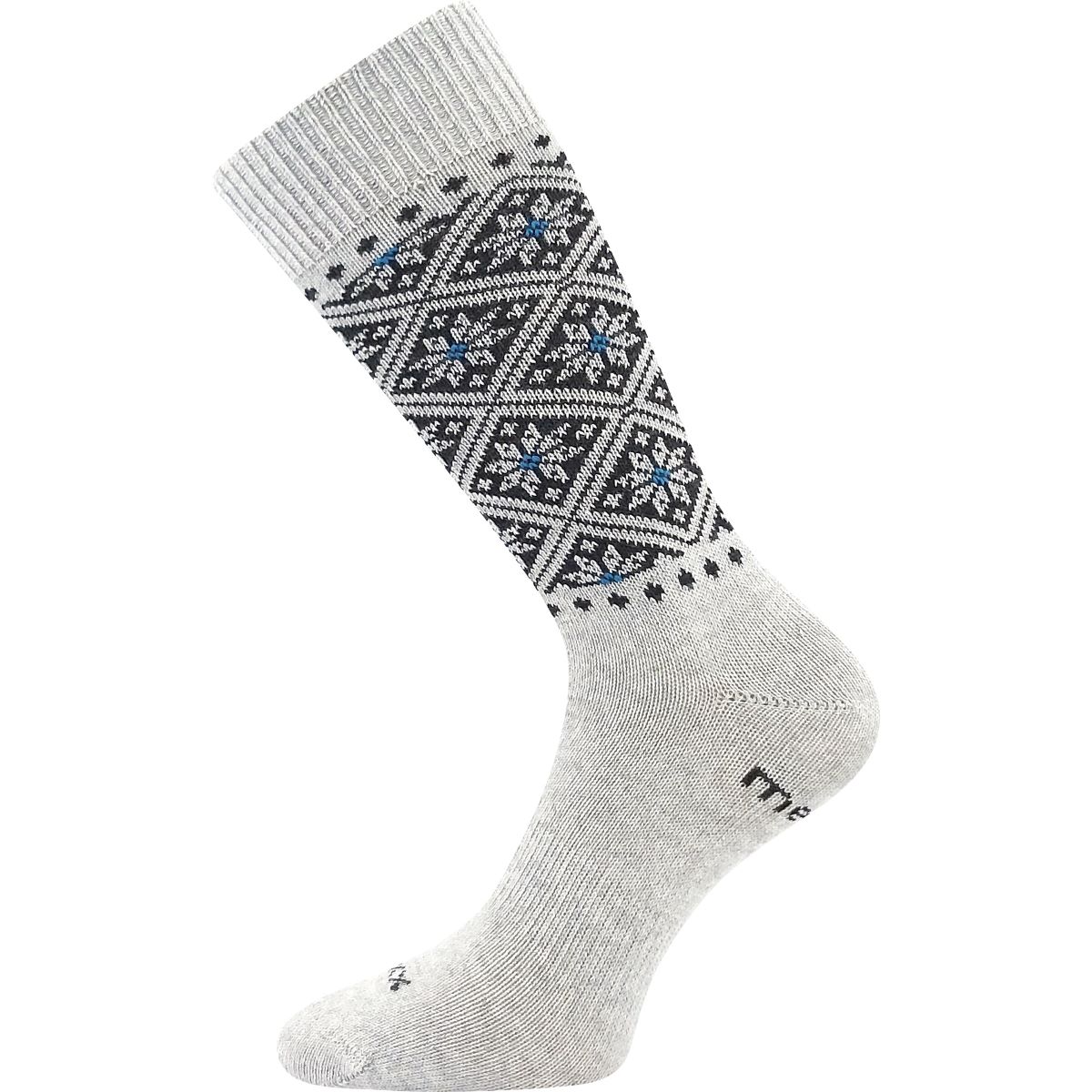 VoXX dámské merino ponožky Nordkapp sv.šedá