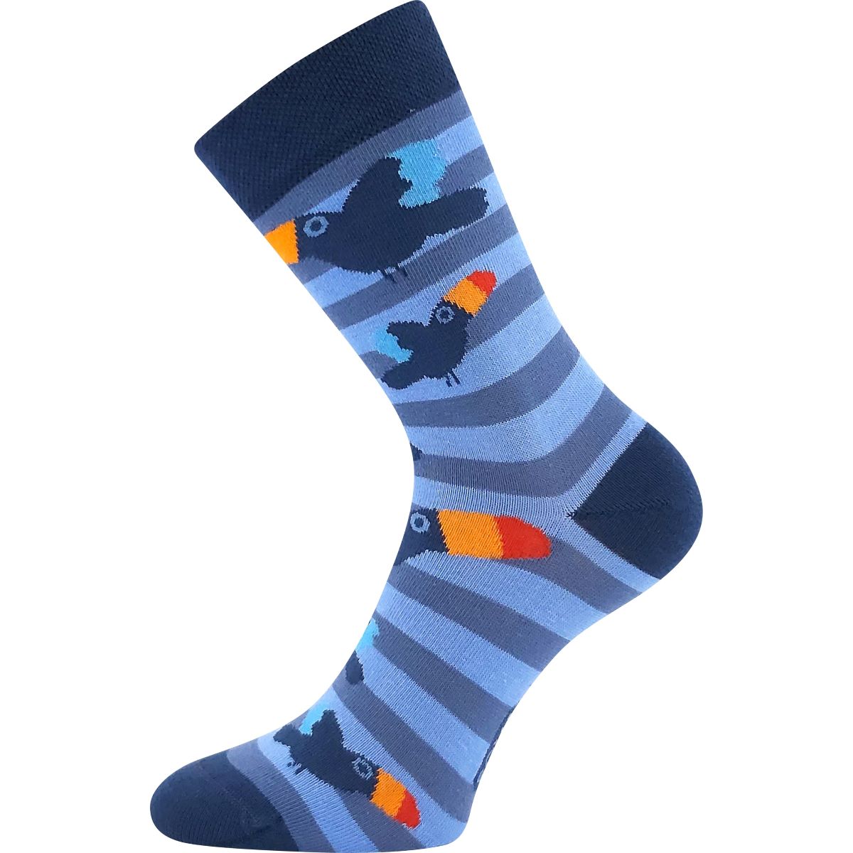 BOMA chlapecké ponožky Kaito C-ptáci