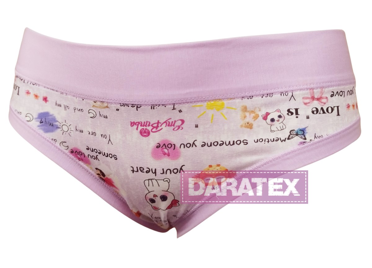 EMY bimba juniorské kalhotky B2990J fialová