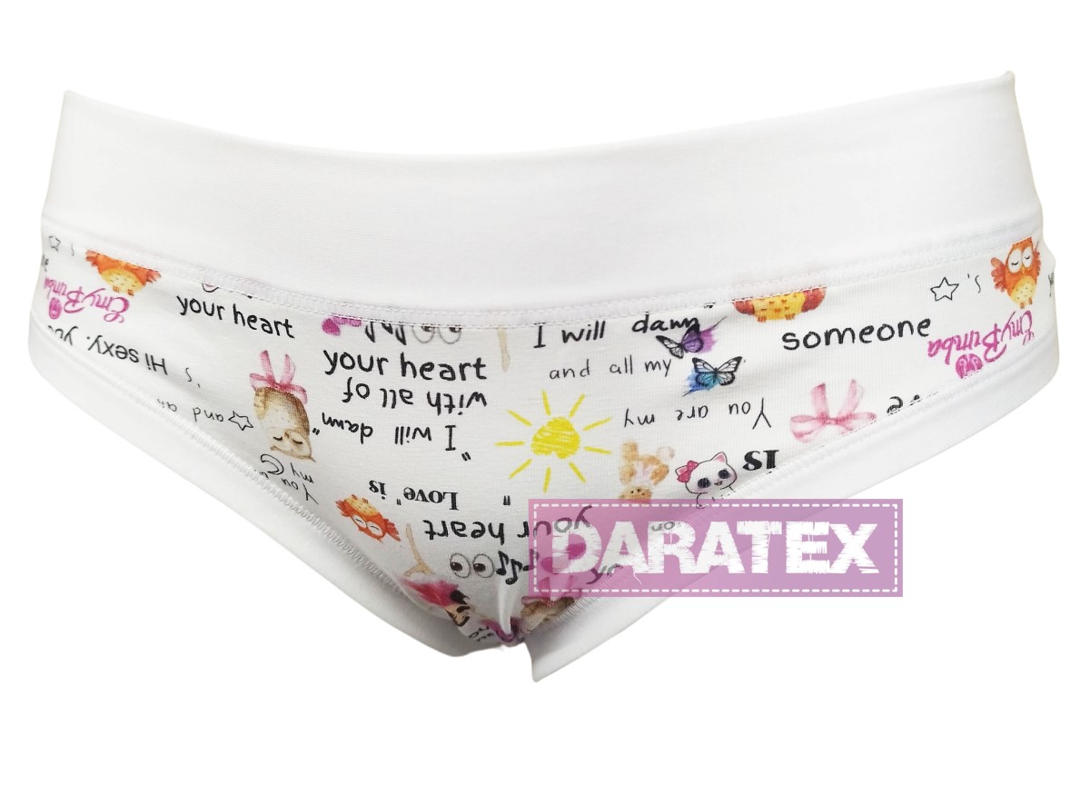 EMY bimba juniorské kalhotky B2990J bílá