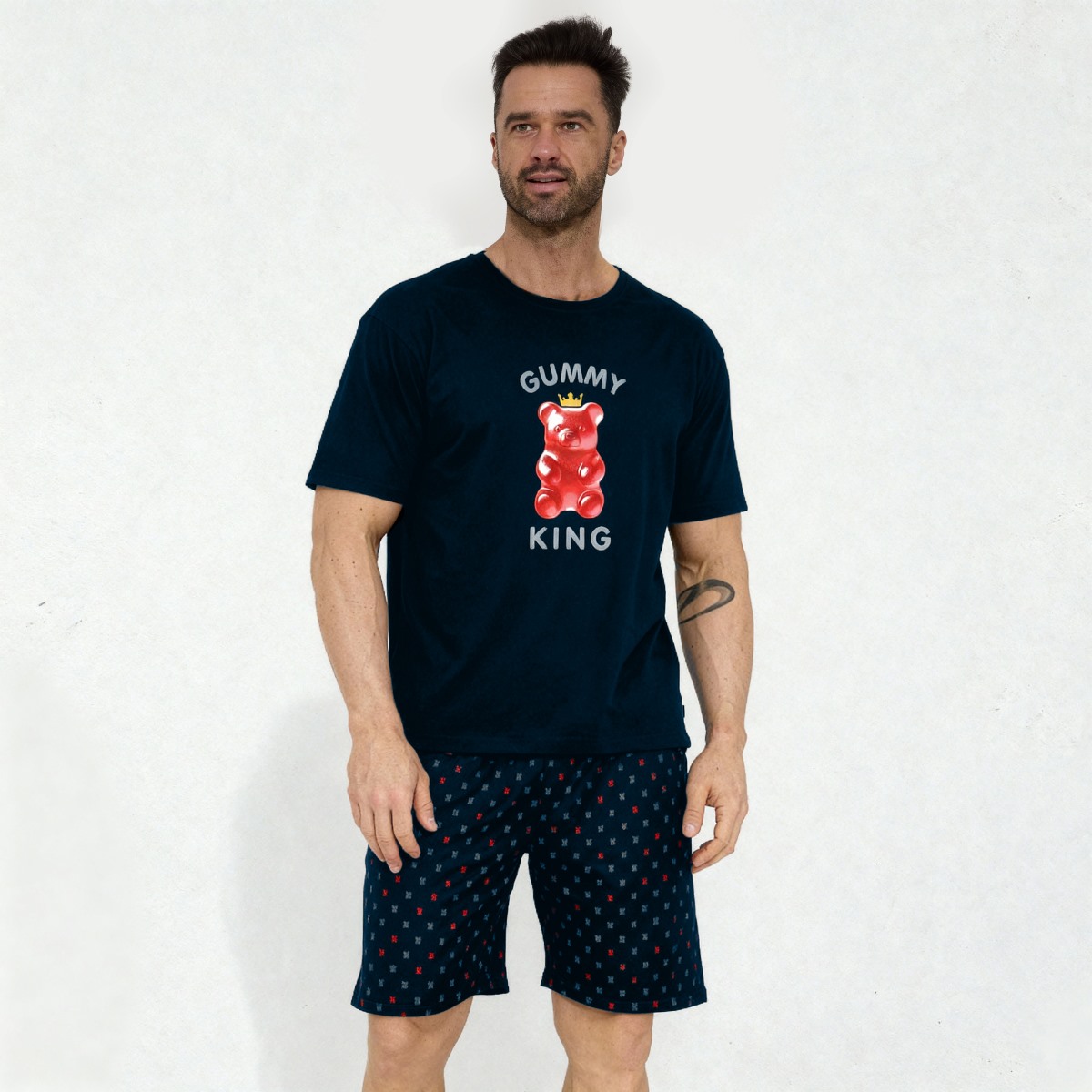 Cornette pánské pyžamo 326/205 Gummy king