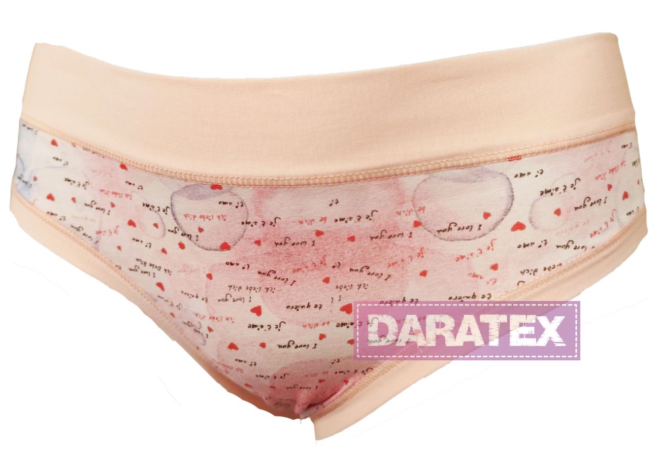 LOVELYGIRL dámské kalhotky D6875 meruňková
