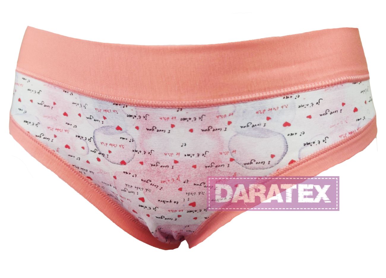 LOVELYGIRL dámské kalhotky D6875 oranžová