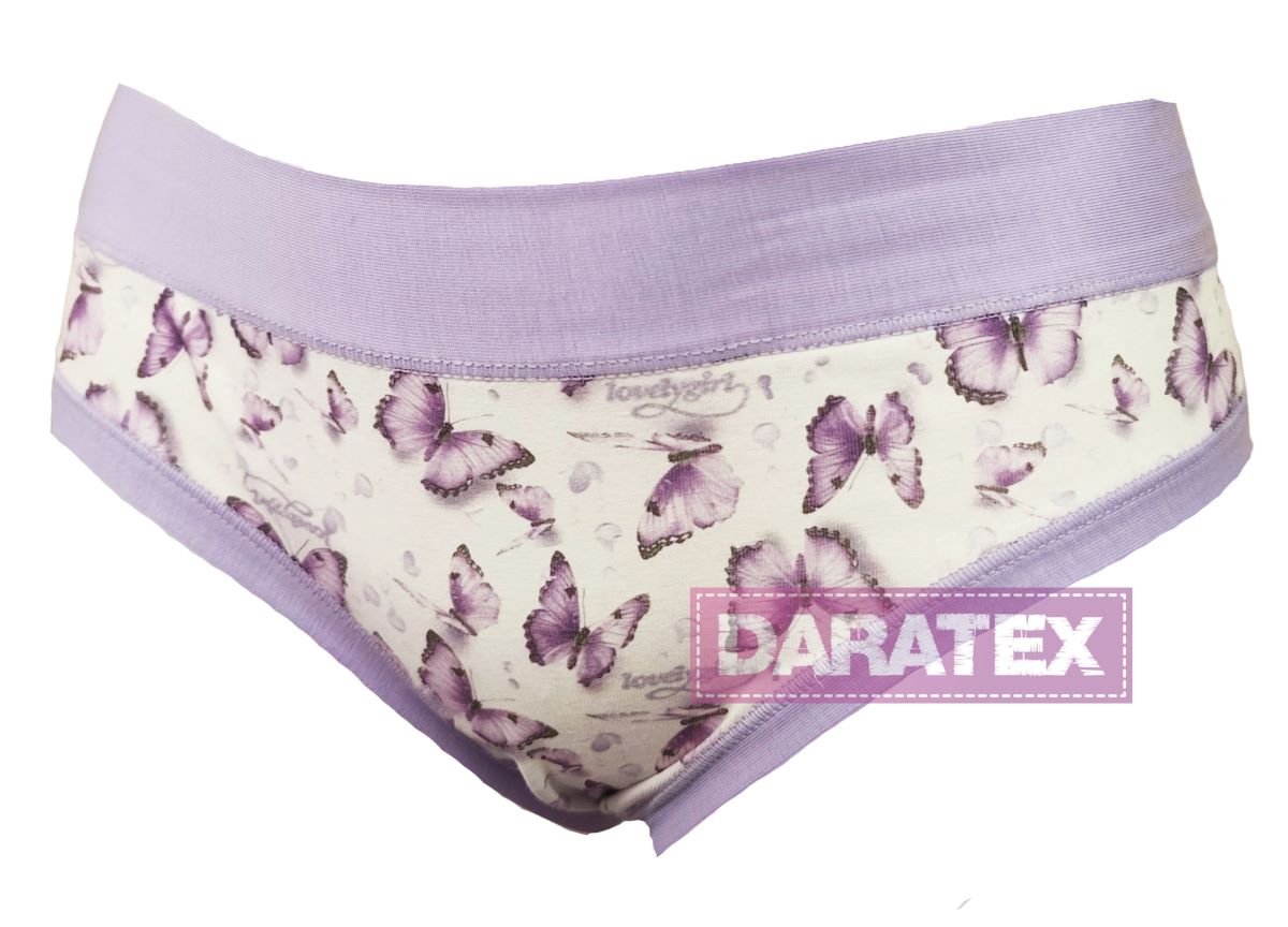 LOVELYGIRL dámské kalhotky D6870 fialová