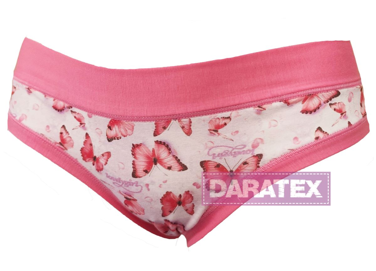 LOVELYGIRL dámské kalhotky D6870 růžová