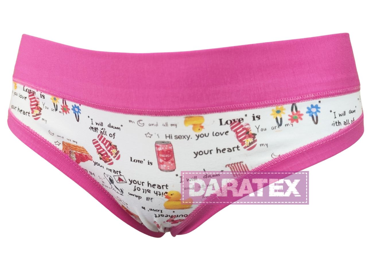 EMY bimba juniorské kalhotky B3008J tm.růžová