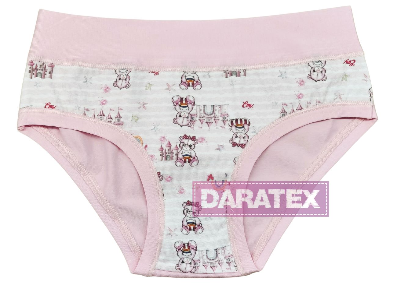 EMY bimba dívčí kalhotky B3018 sv.růžová
