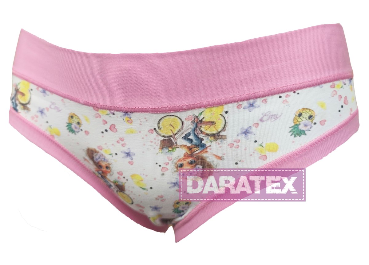EMY bimba juniorské kalhotky B3016J sv.růžová