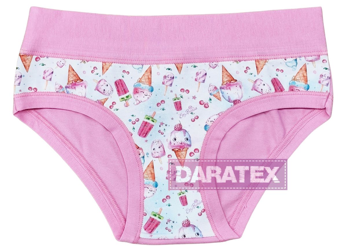 EMY bimba dívčí kalhotky B3028 růžová