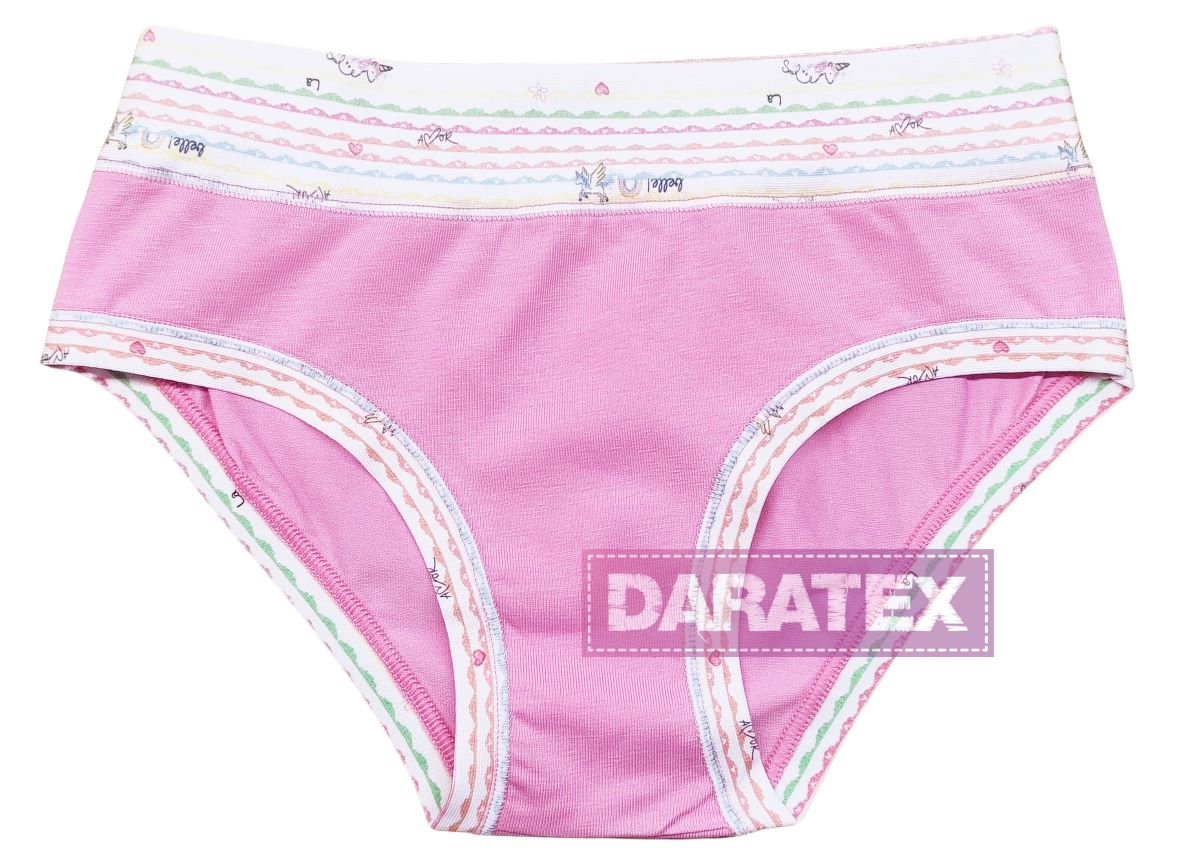 EMY bimba dívčí kalhotky B3030 růžová