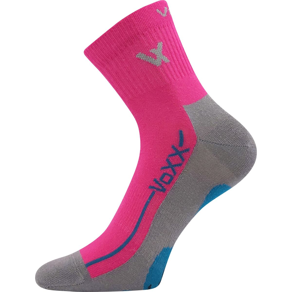VoXX dívčí ponožky Barefootik tmavě růžová