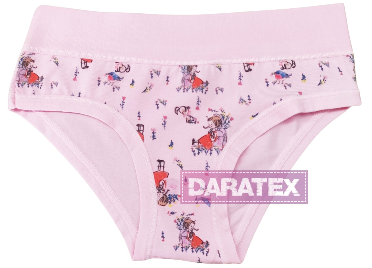 EMY bimba dívčí kalhotky B3006 růžová